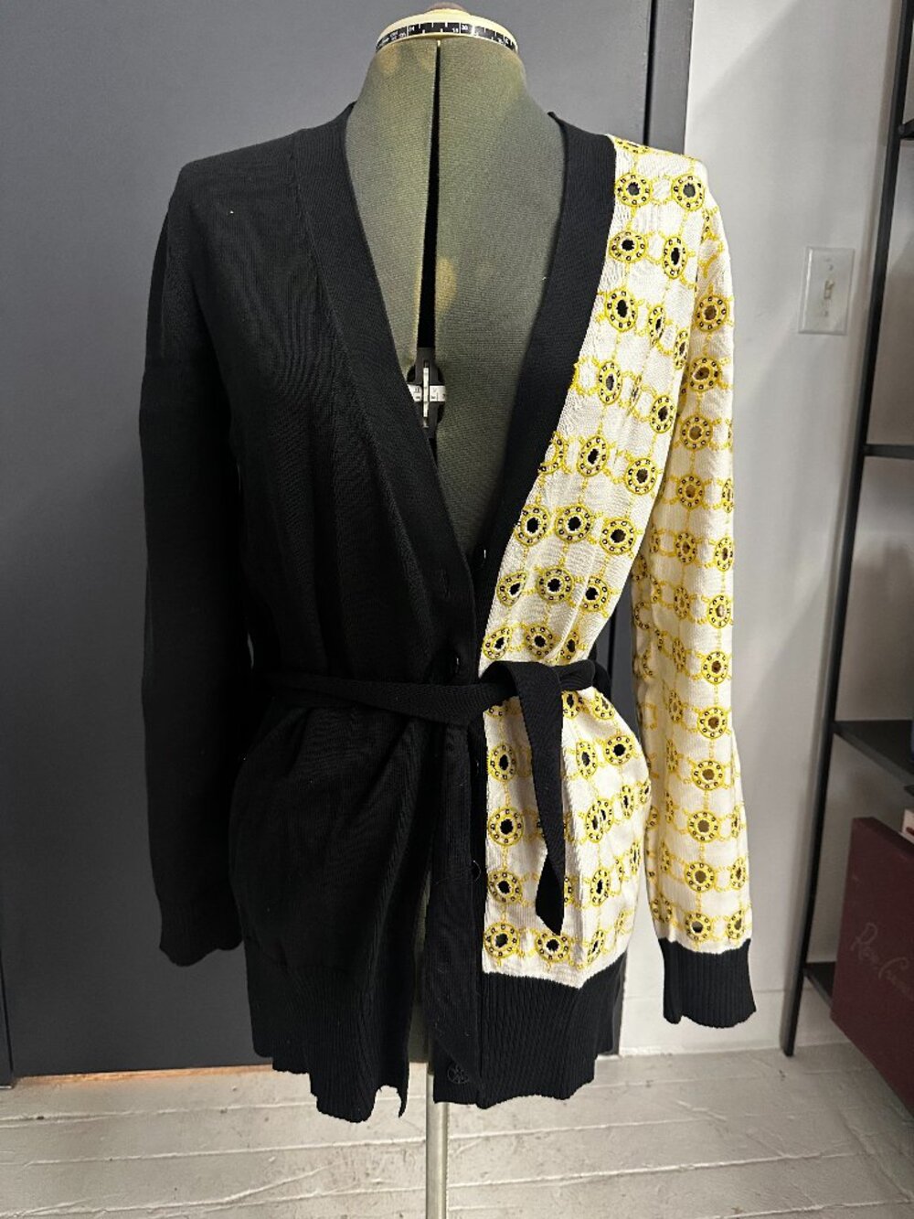 Opening Ceremony Summer Cardigan Nautical Eyelets